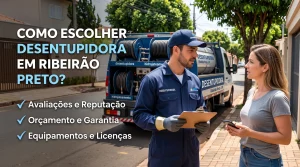 Como escolher desentupidora ribeirao preto